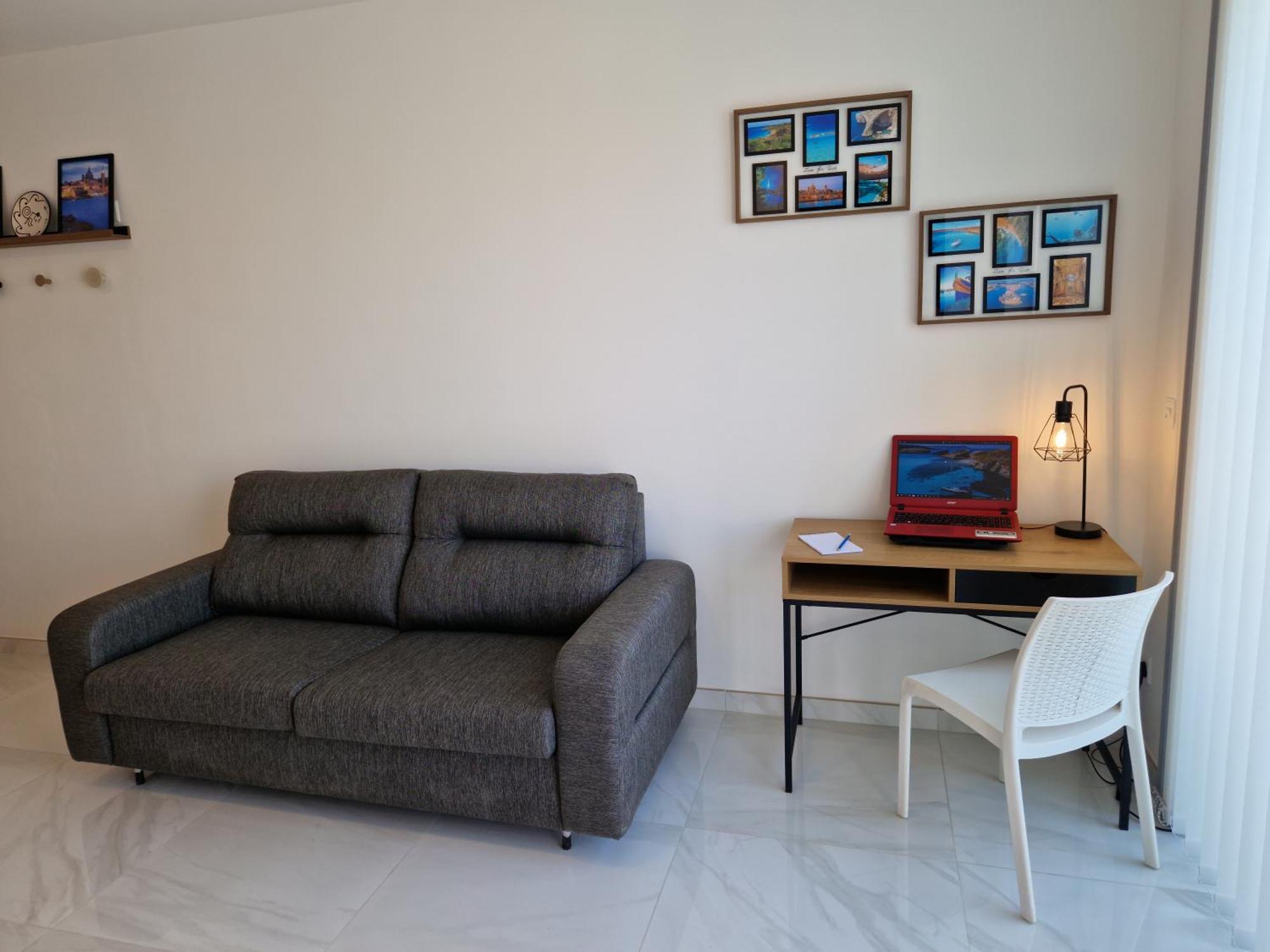 Appartement Sea View New Penthouse Terrace & Garage Parking à San Pawl il-Baħar Extérieur photo