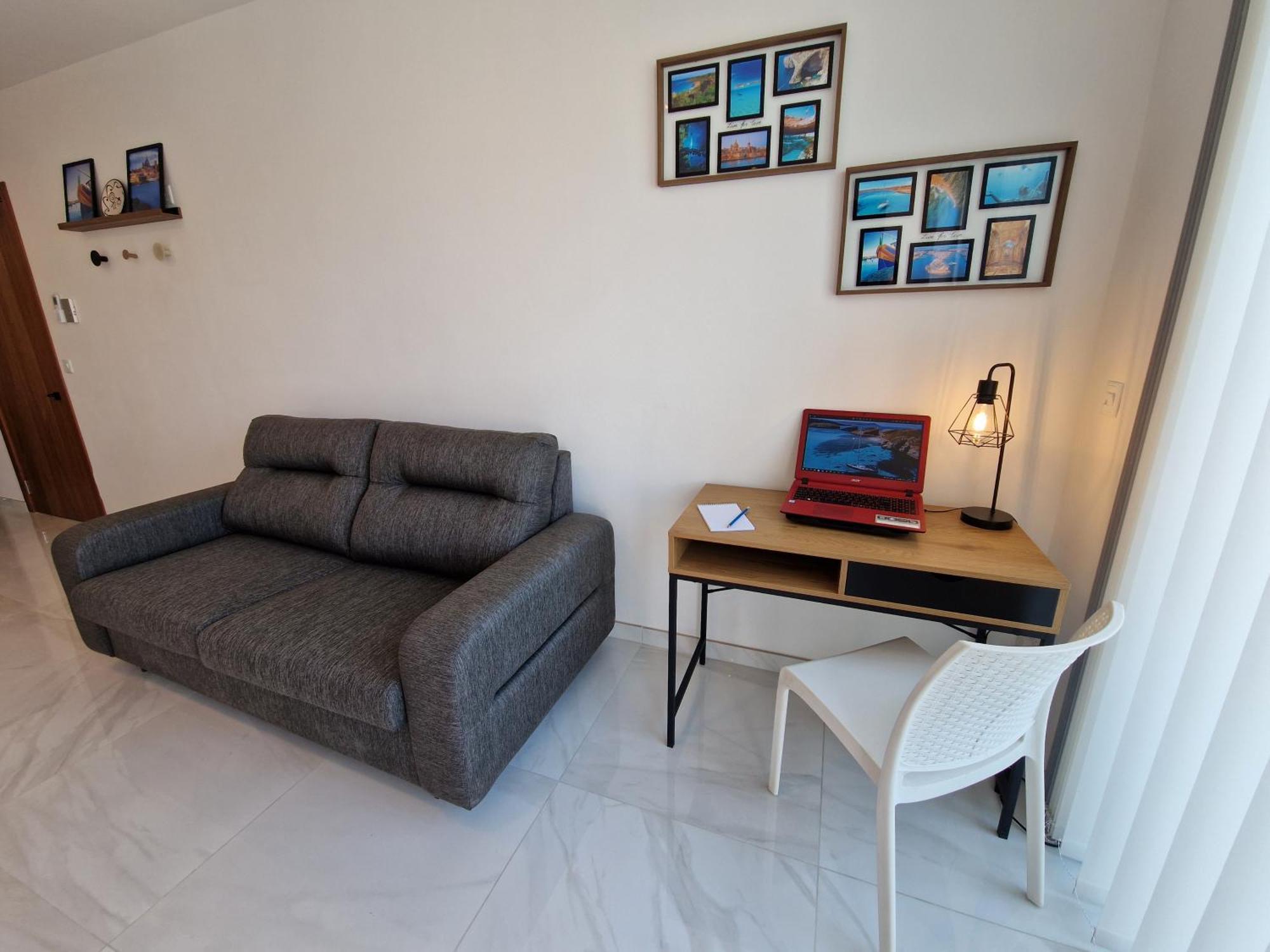 Appartement Sea View New Penthouse Terrace & Garage Parking à San Pawl il-Baħar Extérieur photo